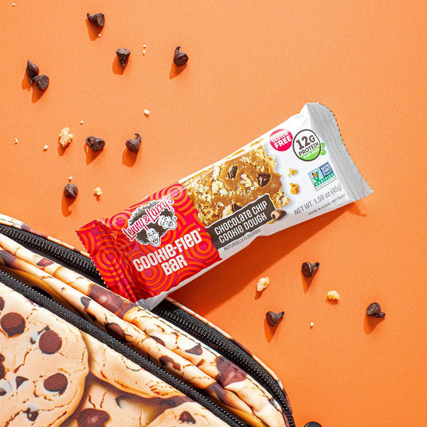 Lenny & Larry's Cookie-fied Bar - Chocolate Chip Cookie Dough Vegan Protein Bars