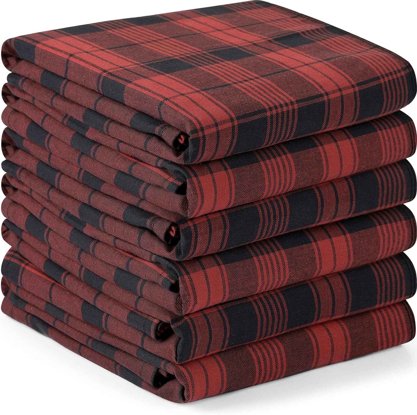 Utopia Towels Blue Dish Towels [12 Pack - 15 x 25 Inches] 100% Ring Spun Cotton Highly Absorbent & Reusable Cleaning Bar, Tea, Kitchen and Dishcloths Set - 200 GSM