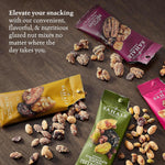 Sahale Snacks Glazed Mix Nut Blend Variety Pack, 12 Total Packs, 1.5 Oz Grab & Go Bags