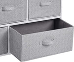Amazon Basics Extra Wide Fabric 5-Drawer Storage Organizer Unit for Closet
