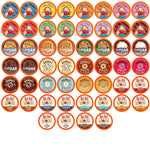 Coffee Pod Variety Packs Flavored Sampler Assorted Compatible with 2.0 K-Cup Brewers Variety Pack 52 Count