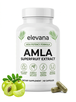 Organic Amla Capsules 1000mg – Indian Gooseberry Amla Fruit Supplement – Organic Amla Powder Organic for Antioxidant, Energy & Digestive Support – Ayurvedic Wellness Formula – 60 Capsules