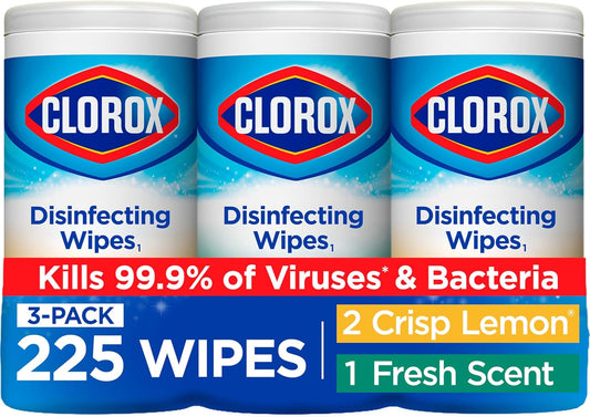 Clorox Disinfecting Wipes, 75 Count, Pack of 3 - Rayz Mart