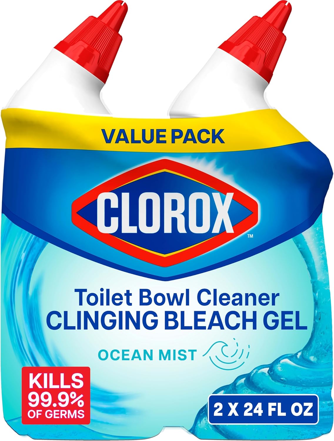 CLOROX Toilet Bowl Cleaner Clinging Bleach Gel - Rayz Mart