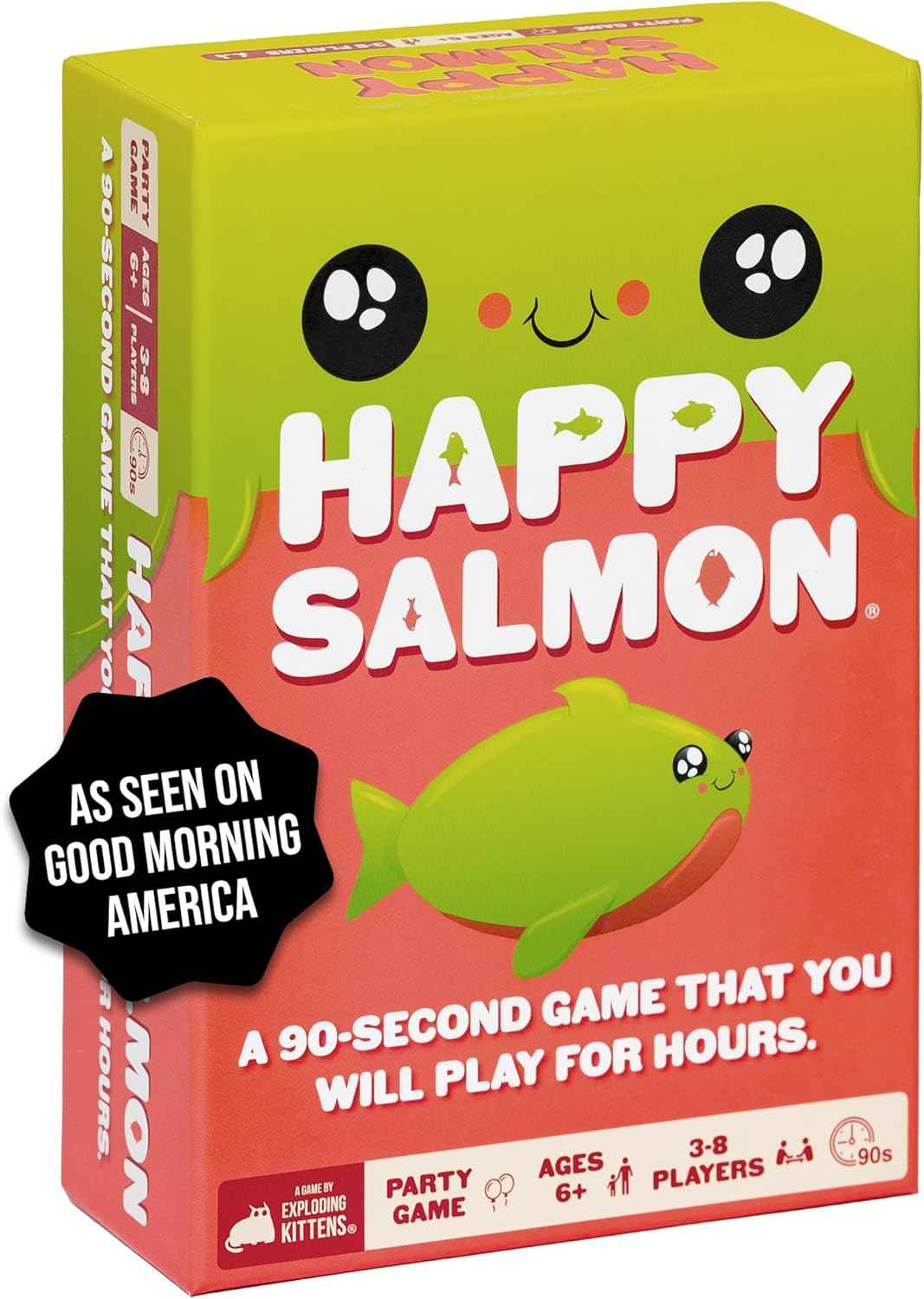 exploding kittens happy salmon card game